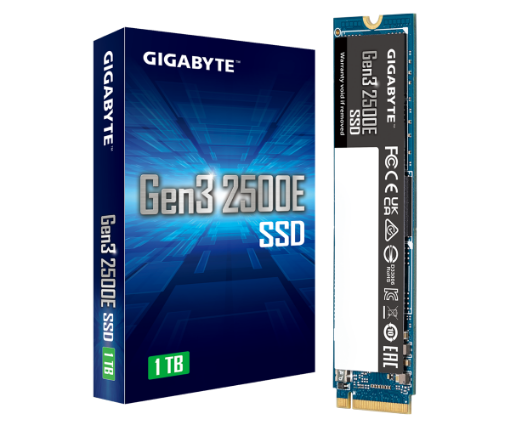 תמונה של דיסק פנימי GIGABYTE Gen3 2500E SSD NVME 1TB