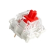 תמונה של מקלדת מכנית 60%, RK ROYAL KLUDGE RK61 3IN1 WHITE - RED SWITCH