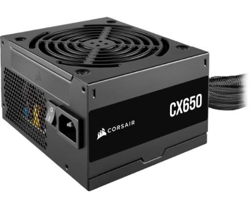 תמונה של ספק CORASIR CX650 Non modular 650W 80 Plus Bronz PSU