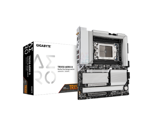 תמונה של לוח Gigabyte TRX 50 AERO D for AMD Ryzen Threadripper pro 7000