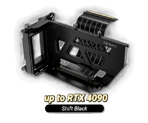 תמונה של תופסן אנכי Antec Shift Vertical GPU Bracket incl PCIE4.0 riser