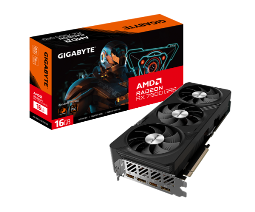 תמונה של כרטיס מסך Gigabyte Radeon RX 7900 GRE Gaming OC 16G