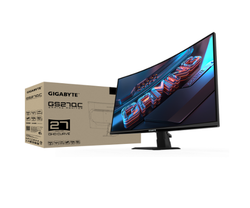 תמונה של מסך גיימינג Gigabyte GS27QC VA Curved 170Hz QHD 1ms HDR Ready