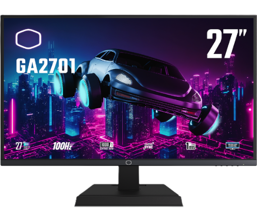 תמונה של מסך גיימינג Cooler Master GA2701 27 FHD IPS 100hz 1ms A-Sync