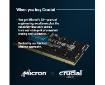 תמונה של זכרון לנייד Crucial 8GB DDR5 5600MHZ C46 SODIMM