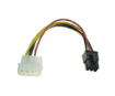 תמונה של כבל מתח לכרטיס מסך MOLEX to 6pin