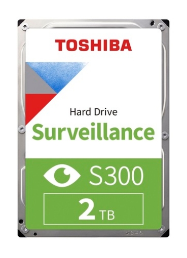 תמונה של TOSHIBA *BULK* S300 Surveillance HDD 2TB (SMR)