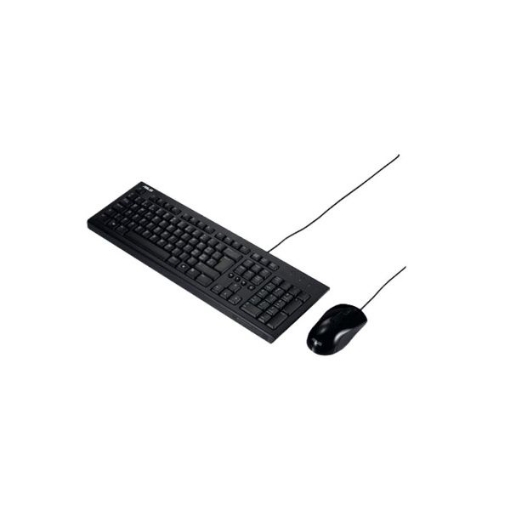 תמונה של ASUS U2000 Keyboard+Mouse Set/Wired Set/Cables Length 1.5M/1000dpi/Copilot/Black