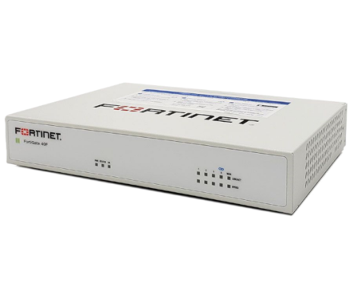 תמונה של נתב מאובטח Fortinet Fortigate 40F Router Firewall 1XWAN 4X RJ45