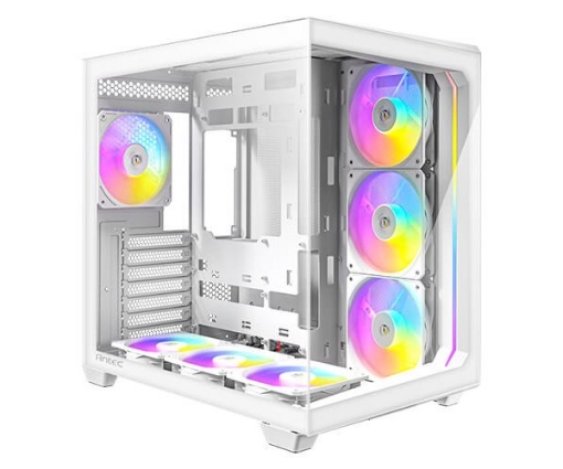 תמונה של מארז לבן Antec C5 RGB Mid-Tower ATX 7x ARGB FANS Incl Type-C