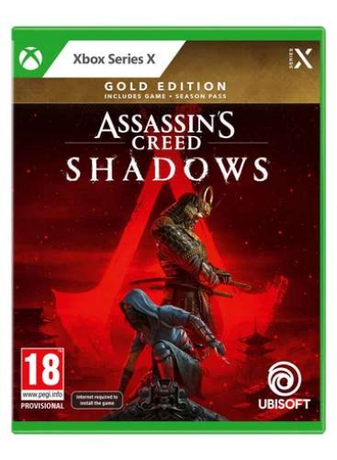 תמונה של XBOX SERIES X ASSASSINS CREED  SHADOWS GOLD EDITION הזמנה מוקדמת