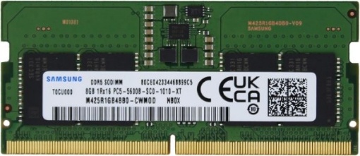 תמונה של זכרון לנייד Samsung Memory DDR5 8GB 5600Mhz SO-DIMM