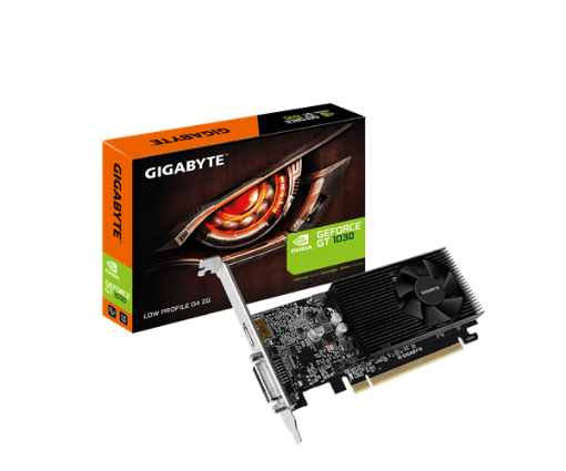 תמונה של כרטיס מסך Gigabyte GT 1030 2GB DDR4 DVI HDMI