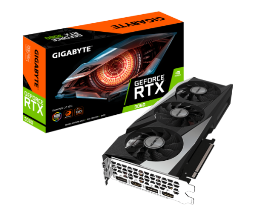 תמונה של כ. מסך Gigabyte RTX3060 Gaming OC 12GD 2.0 PCIE4.0 LHR