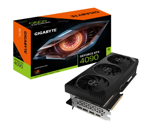 תמונה של כרטיס מסך Gigabyte RTX 4090 WINDFORCE 3 V2 24G 384Bit DP HDMI