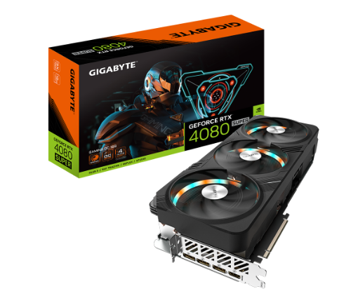 תמונה של כרטיס מסך Gigabyte GeForce RTX 4080 SUPER GAMING OC 16GB