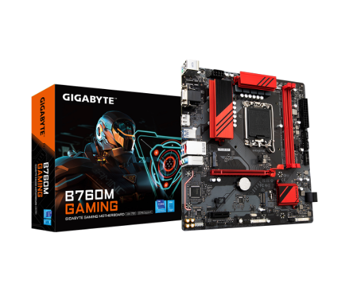 תמונה של לוח אינטל Gigabyte B760M GAMING Rev1.2 DDR5 2.5GB LAN Type-C