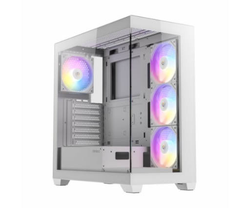 תמונה של מארז Antec CX300 ARGB White Mid-Tower 4x120mm Fan Include