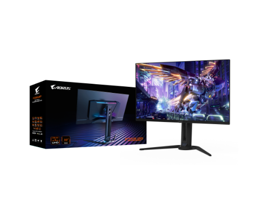 תמונה של מסך GIGABYTE Aorus FO32U2P 4K UHD 31.5 QD-OLED 0.03ms 240Hz