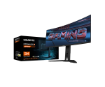 תמונה של מסך קעור QD-OLED 0.03ms 240Hz &quot;GIGABYTE MO34WQC2 Curved 2K WQHD 3