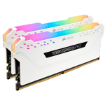 תמונה של זכרון קיט לנייח CORSAIR 2X8 16GB DDR4 3200MHz RGB PRO White