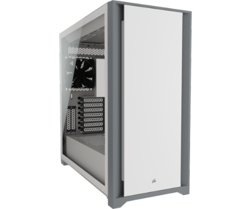 תמונה של מארז CORSAIR 5000D Tempered Glass Mid Tower ATX PC CASE WHITE