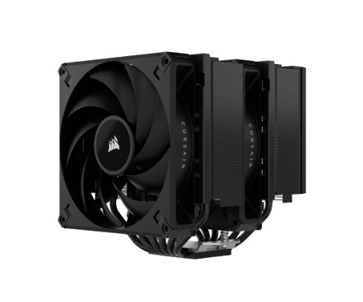 תמונה של קירור אוויר Corsair A115 Twin Tower Up To 270W TDP Black