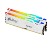 תמונה של Kingston Fury Beast White RGB Expo 32GB 2X16 6000MHZ DDR5 CL30