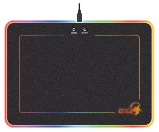 תמונה של משטח לעכבר Genius GX-PAD 600H RGB Hard GAMING PAD 350X250CM