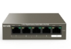 תמונה של מתג לא מנוהל Tenda 5 Port With 4 PORT POE Gigabit Switch 63W